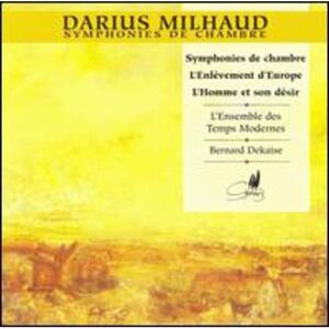 L'Ensemble des Temps Modernes - Symphonies de Chambre  CD
